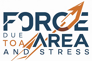 Stress-force-area